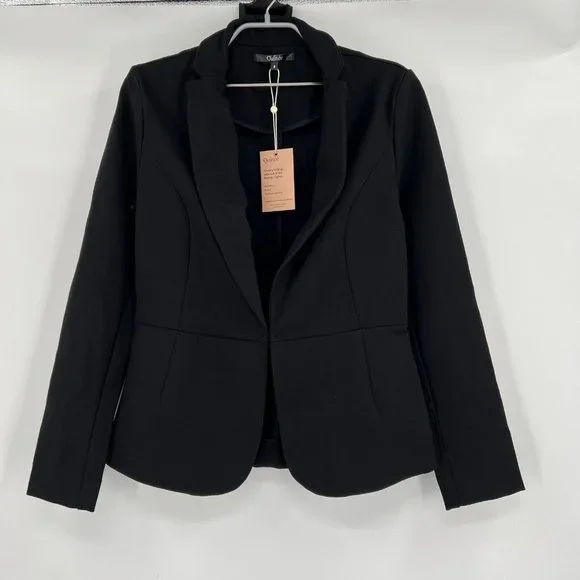 Quince Women's Ultra-Stretch Ponte Blazer sz S NWT Long Sleeve Career Business - Picture 2 of 5